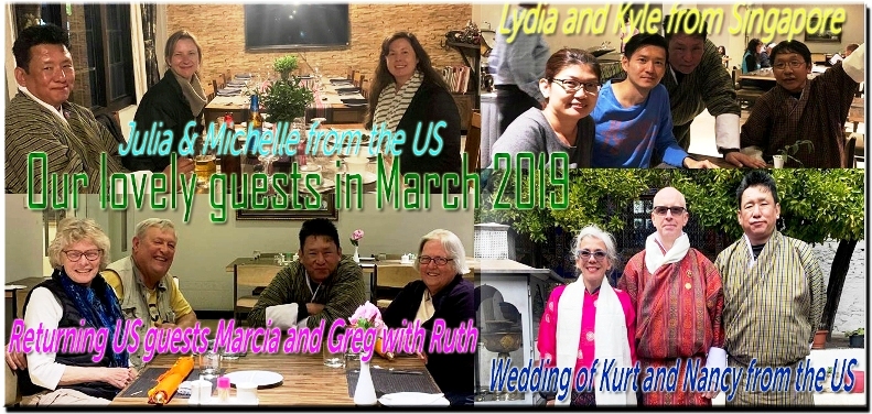 Our Beloved Guests of Bhutan Rebirth in March 2019