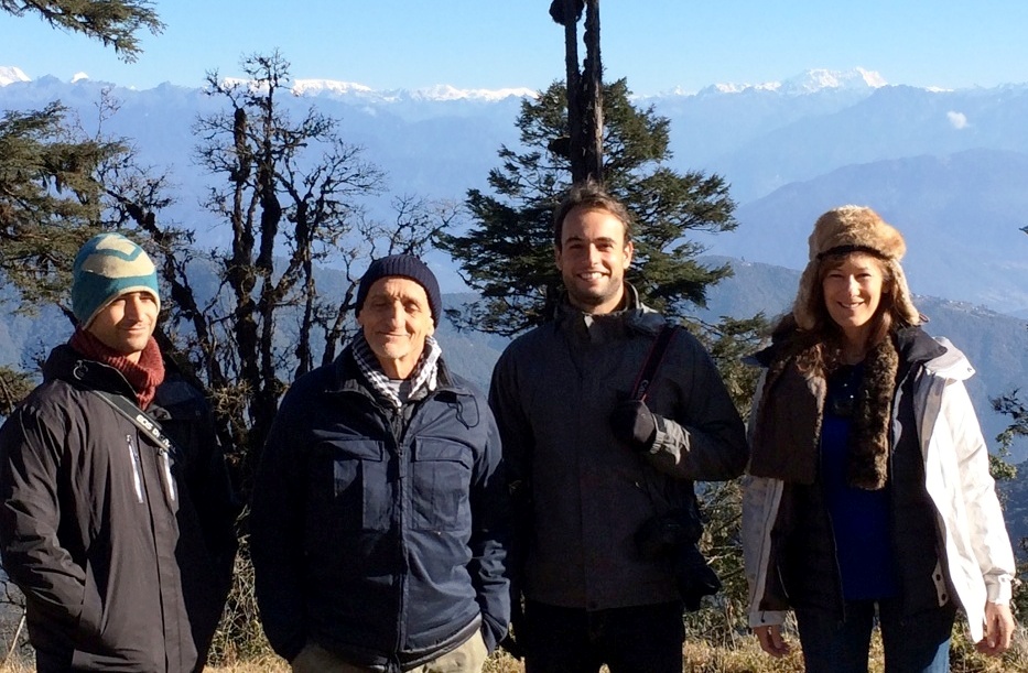 Amy & Family in Bhutan with Bhutan Rebirth